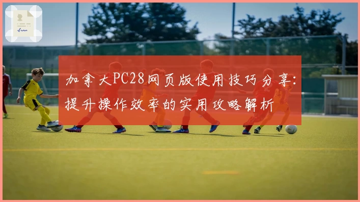 加拿大PC28网页版使用技巧分享:提升操作效率的实用攻略解析